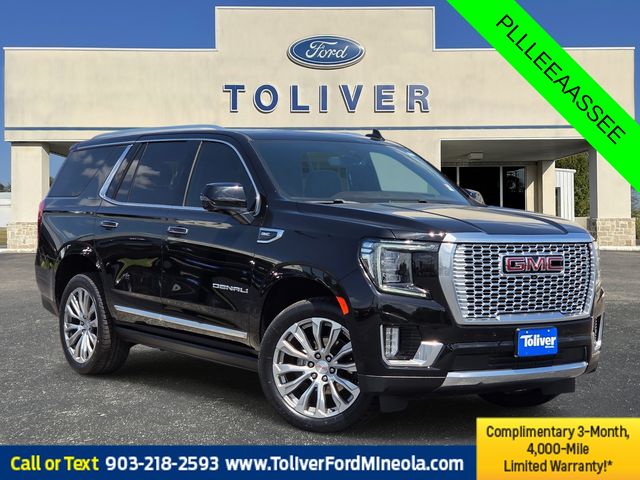 Onyx Black 2022 GMC Yukon SUV / Crossover Four-Wheel Drive