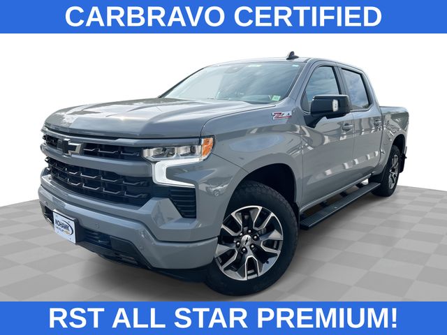 Slate Gray Metallic 2025 Chevrolet Silverado 1500 Pickup Truck Four-Wheel Drive Automatic