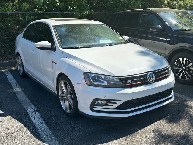 White 2016 Volkswagen Jetta GLI 2.0T SEL FWD Sedan Front-Wheel Drive 6-Speed Dual Clutch