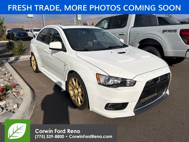 Wicked White 2012 Mitsubishi Lancer Evolution Sedan All-Wheel Drive 6-Speed Automatic