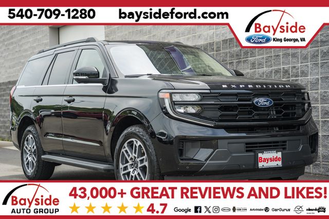 Agate Black Metallic 2025 Ford Expedition SUV / Crossover Four-Wheel Drive Automatic