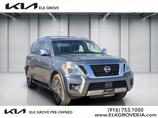 Gray (Gun Metallic) 2017 Nissan Armada SL SUV / Crossover 4X2 7-Speed Automatic