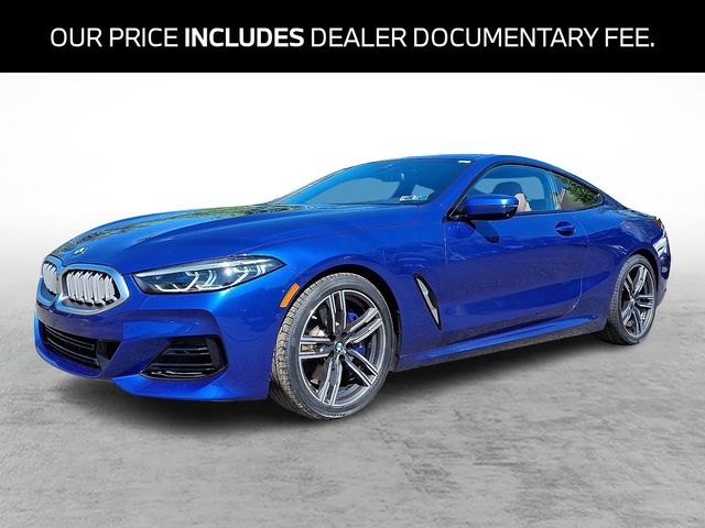 Portimao Blue Metallic 2023 BMW 8 Series Coupe All-Wheel Drive 8-Speed Automatic