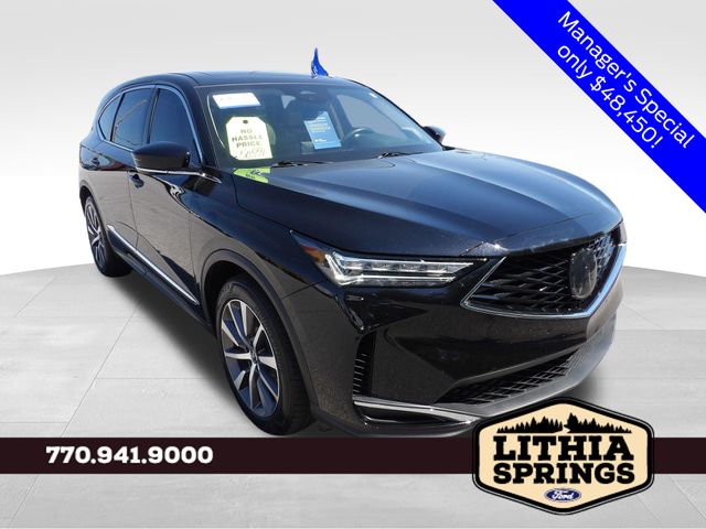 Majestic Black Pearl 2025 Acura MDX SH-AWD with Technology Package SUV / Crossover All-Wheel Drive Automatic