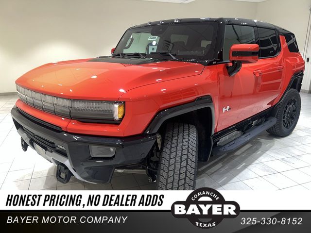 Solar Orange 2025 GMC Hummer EV SUV SUV / Crossover All-Wheel Drive 1-Speed Automatic