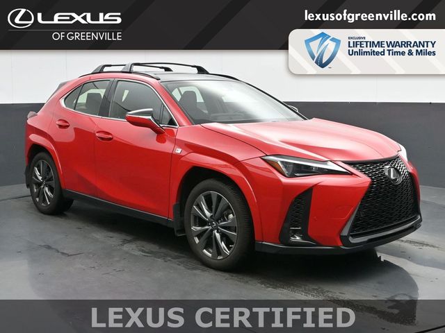 Red Line 2024 Lexus UX Hybrid 250h F Sport Handling FWD SUV / Crossover Front-Wheel Drive Continuously Variable Transmission