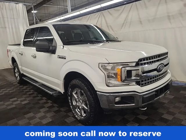 Oxford White 2019 Ford F-150 XLT SuperCrew 4WD Pickup Truck Four-Wheel Drive 6-Speed Automatic