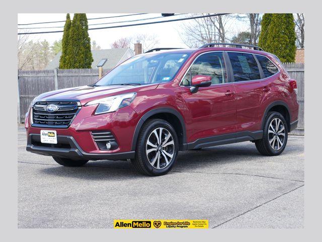 Crimson Red Pearl 2024 Subaru Forester Limited Crossover AWD SUV / Crossover All-Wheel Drive Continuously Variable Transmission