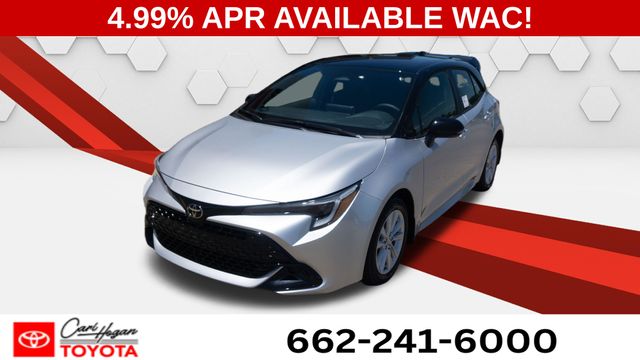 Classic Silver Metallic/Midnight Black Metallic 2026 Toyota Corolla Hatchback Hatchback Front-Wheel Drive Continuously Variable Transmission