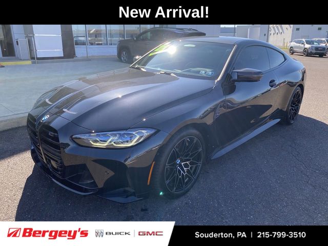 Black Sapphire Metallic 2022 BMW M4 Competition xDrive Coupe AWD Coupe All-Wheel Drive 8-Speed Automatic