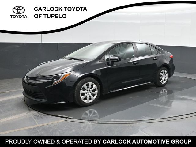 Midnight Black Metallic 2025 Toyota Corolla Sedan Front-Wheel Drive Continuously Variable Transmission