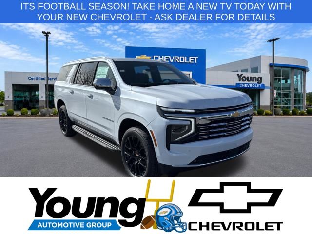 Polar White Tricoat 2026 Chevrolet Suburban SUV / Crossover Four-Wheel Drive