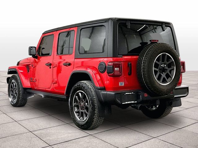 2021 Jeep Wrangler Unlimited Sport S Red at Subaru and VW of Moon Township