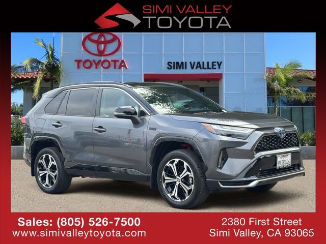 Midnight Black Metallic 2024 Toyota RAV4 Prime SUV / Crossover All-Wheel Drive Continuously Variable Transmission