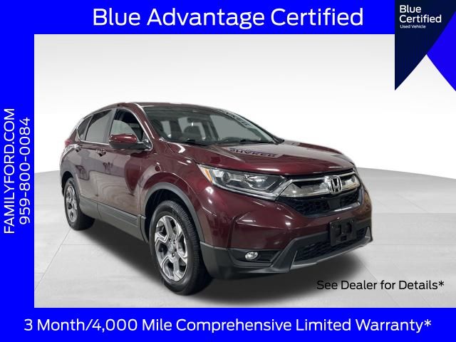 Red 2018 Honda CR-V EX-L AWD SUV / Crossover All-Wheel Drive Continuously Variable Transmission