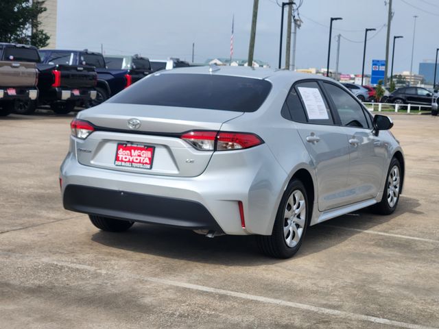 2026 Toyota Corolla LE Silver at Gullo Toyota