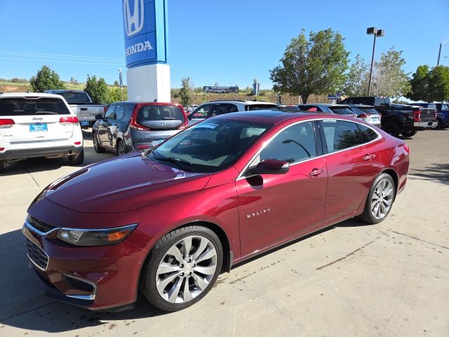 Butte Red Metallic 2016 Chevrolet Malibu Sedan Front-Wheel Drive 8-Speed Automatic