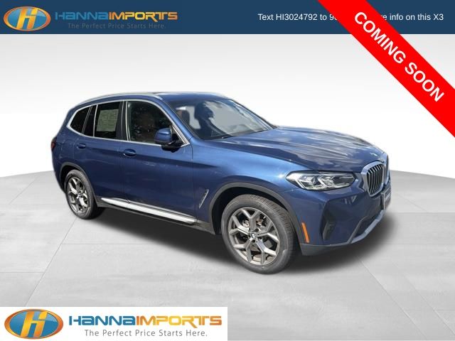 Phytonic Blue Metallic 2022 BMW X3 SUV / Crossover All-Wheel Drive Automatic