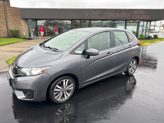 Gray (Modern Steel Metallic) 2016 Honda Fit EX-L Hatchback Front-Wheel Drive Continuously Variable Transmission