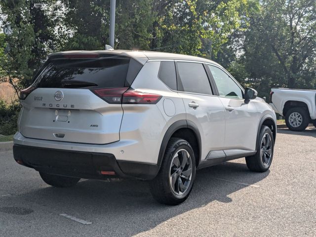 2025 Nissan Rogue SV Silver at Lugoff Nissan