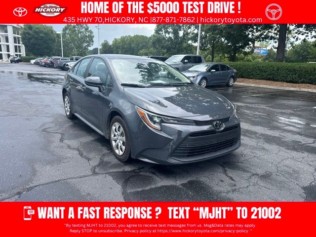 Underground 2024 Toyota Corolla Sedan Front-Wheel Drive Continuously Variable Transmission