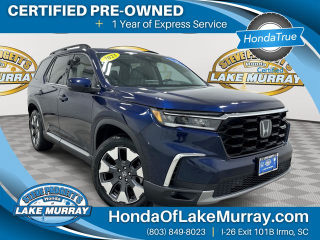 Black (Obsidian Blue) 2023 Honda Pilot SUV / Crossover All-Wheel Drive Automatic