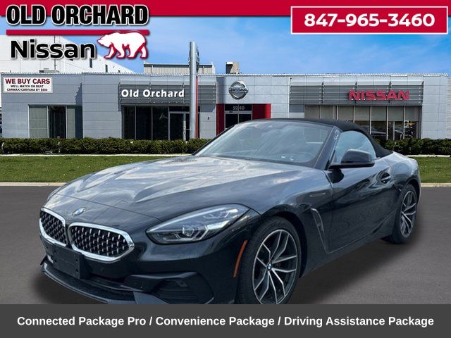 Black Sapphire Metallic 2022 BMW Z4 sDrive30i RWD Convertible Rear-Wheel Drive 8-Speed Automatic