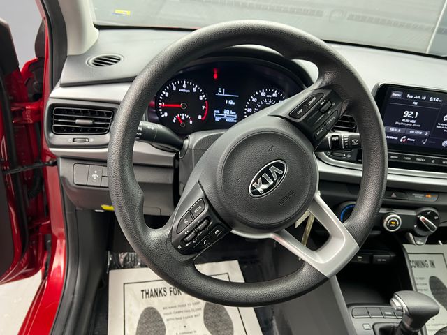 2021 Currant Red Kia Rio S FWD Sedan