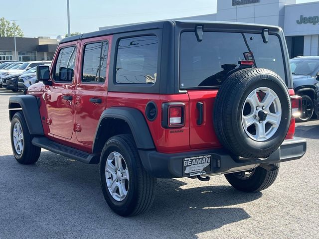 Used 2022 Red Jeep Unlimited Sport S image 5