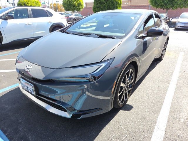 Gray 2026 Toyota Prius Plug-In Hybrid Hatchback Front-Wheel Drive Continuously Variable Transmission