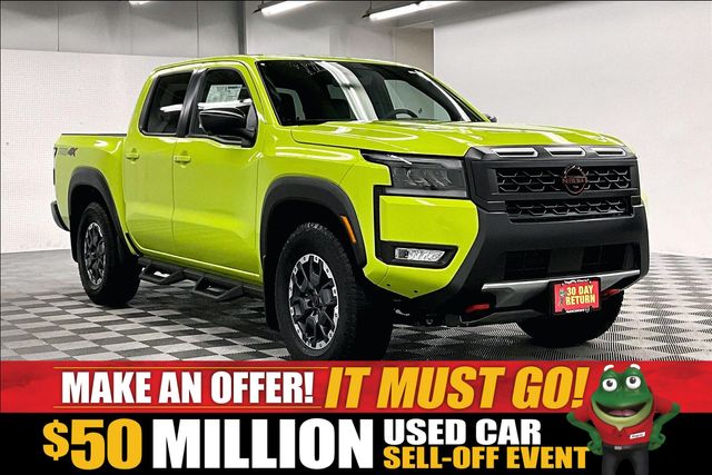 Citrus Strike 2026 Nissan Frontier Pickup Truck Four-Wheel Drive 9-Speed Automatic Overdrive