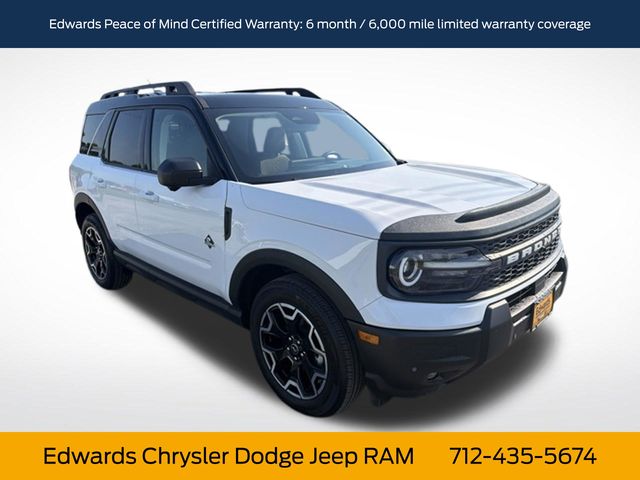 Oxford White 2025 Ford Bronco Sport SUV / Crossover All-Wheel Drive 8-Speed Automatic