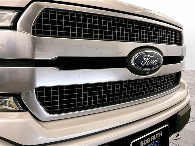 2018 Ford F-150 Platinum White at Luther Ford