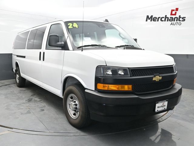 Summit White 2024 Chevrolet Express Van Rear-Wheel Drive 8-Speed Automatic Overdrive