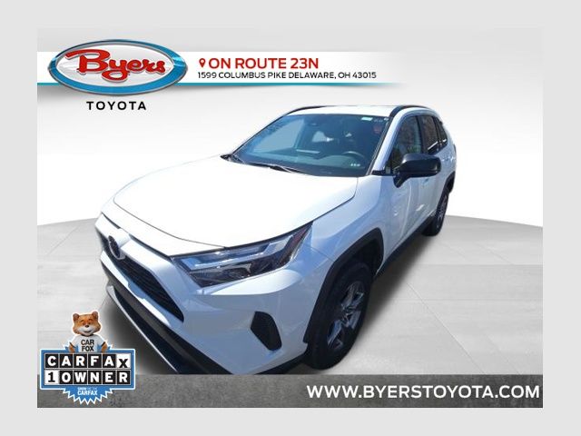 Ice 2025 Toyota RAV4 Hybrid LE AWD SUV / Crossover All-Wheel Drive Continuously Variable Transmission