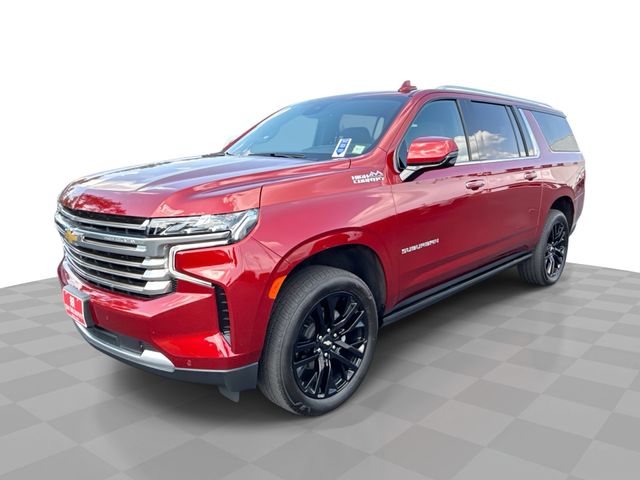 Radiant Red Tintcoat 2024 Chevrolet Suburban SUV / Crossover Four-Wheel Drive