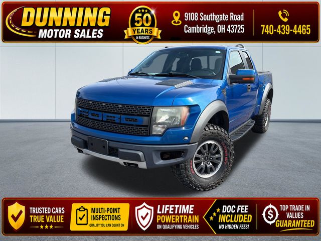 Blue Flame Metallic 2010 Ford F-150 Pickup Truck Four-Wheel Drive 6-Speed Automatic