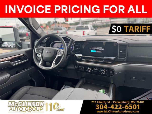 2025 Summit White Chevrolet Silverado 2500HD LT 4X4 Truck