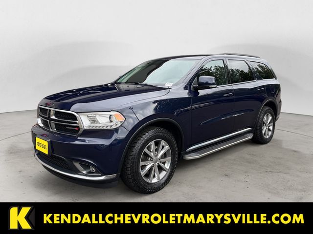 True Blue 2014 Dodge Durango Limited AWD SUV / Crossover All-Wheel Drive 8-Speed Automatic
