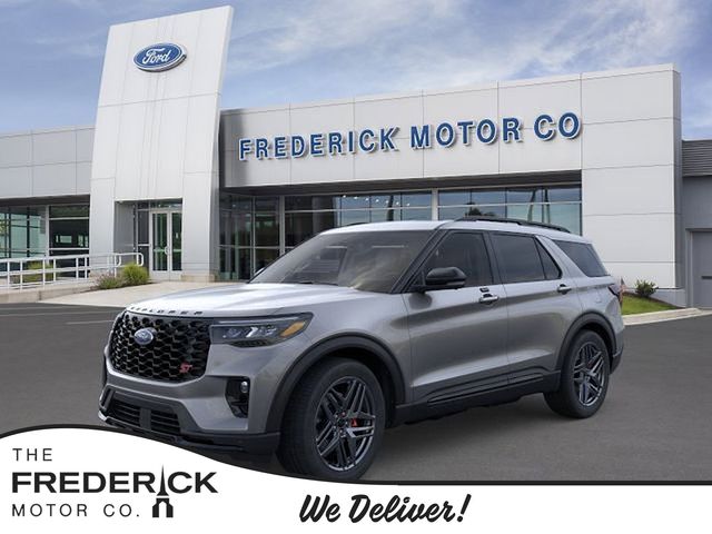 Carbonized Gray Metallic 2026 Ford Explorer ST AWD SUV / Crossover All-Wheel Drive Automatic