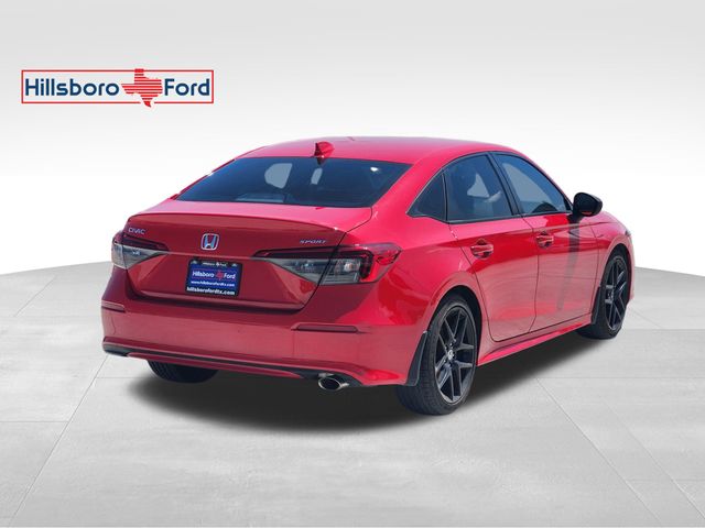 2022 Rallye Red Honda Civic Sedan Sport FWD Sedan