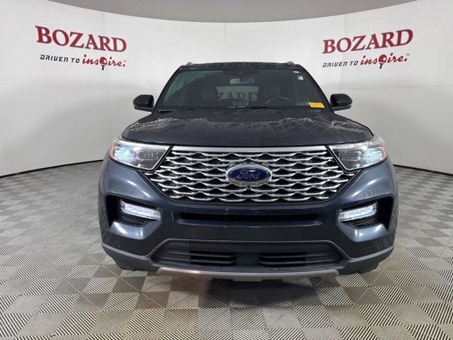2022 Stone Blue Metallic Ford Explorer Platinum 4X4 SUV