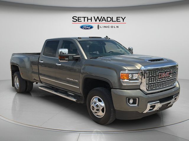 Mineral Metallic 2018 GMC Sierra 3500HD Pickup Truck Four-Wheel Drive 6-Speed Automatic