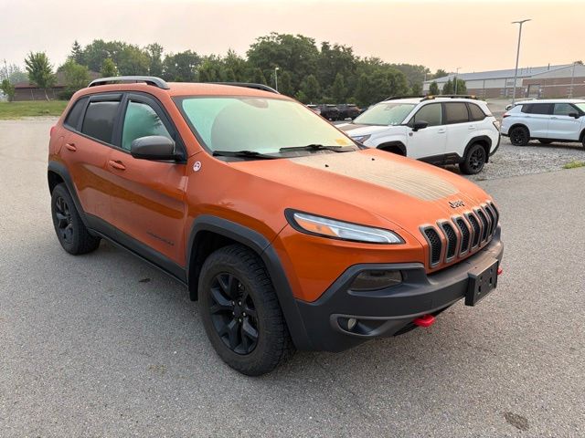 2016 Jeep Cherokee Trailhawk Orange at Bob Ruth Ford