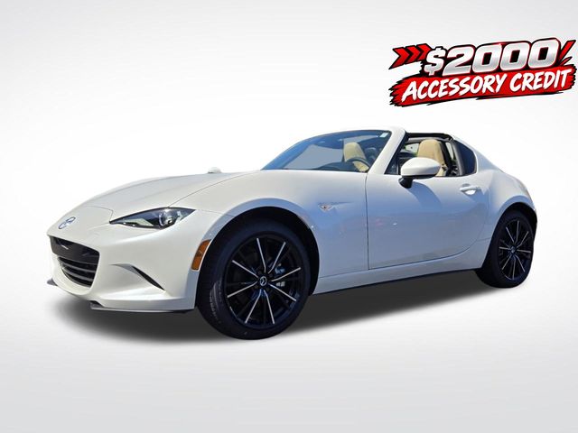 Snowflake White Pearl Mica 2026 Mazda MX-5 Miata Convertible Rear-Wheel Drive 6-Speed Manual