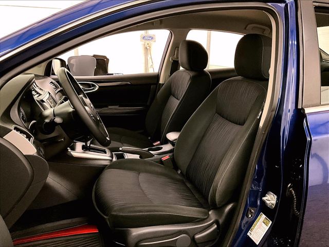 2019 Nissan Sentra SV Blue at Subaru and VW of Moon Township