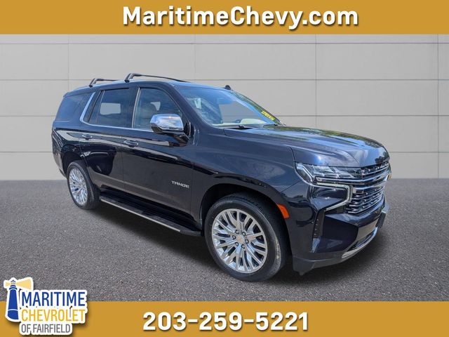 Midnight Blue Metallic 2023 Chevrolet Tahoe Premier 4WD SUV / Crossover Four-Wheel Drive