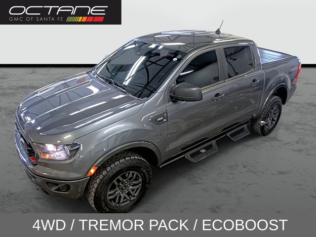 Carbonized Gray Metallic 2023 Ford Ranger XLT SuperCrew 4WD Pickup Truck Four-Wheel Drive Automatic