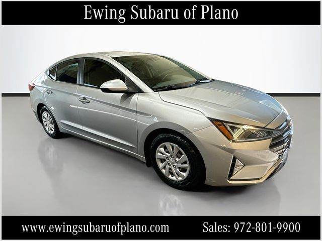 Stellar Silver 2020 Hyundai Elantra Sedan Front-Wheel Drive Continuously Variable Transmission