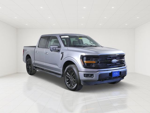 Iconic Silver Metallic 2024 Ford F-150 Pickup Truck Four-Wheel Drive Automatic